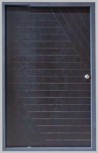 DOOR2060 - Door Pivot Imola Black