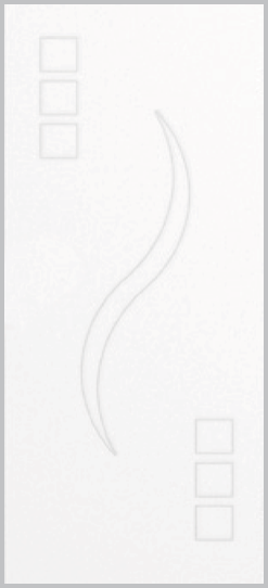 DOOR3006 - Door White Wave H-Core